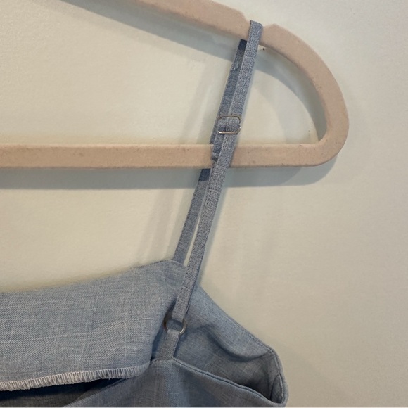 bébé Light Blue Sleeveless Mini Dress | Size S/M - Picture 8 of 13